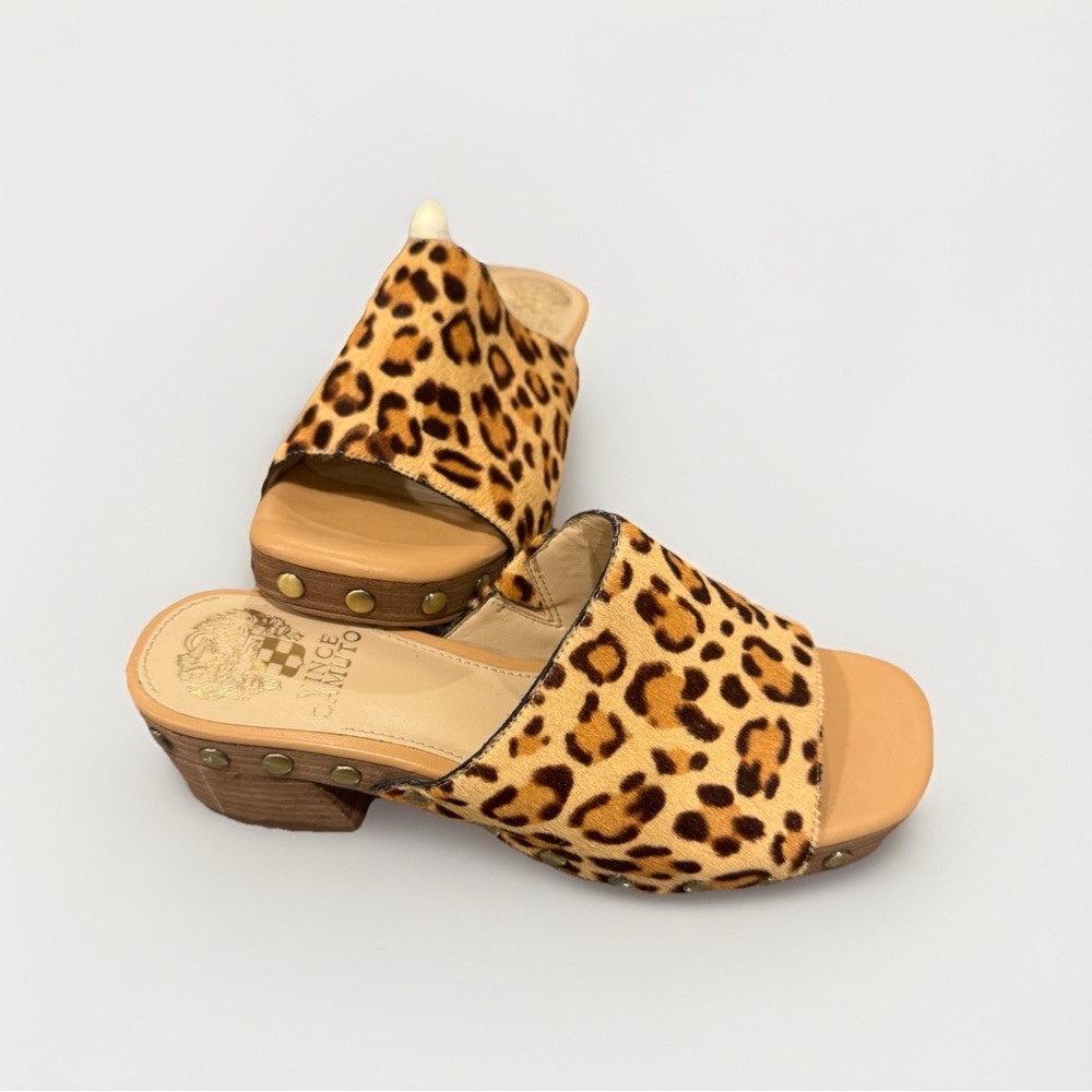 Vince Camuto Leopard Print Women's Sandals